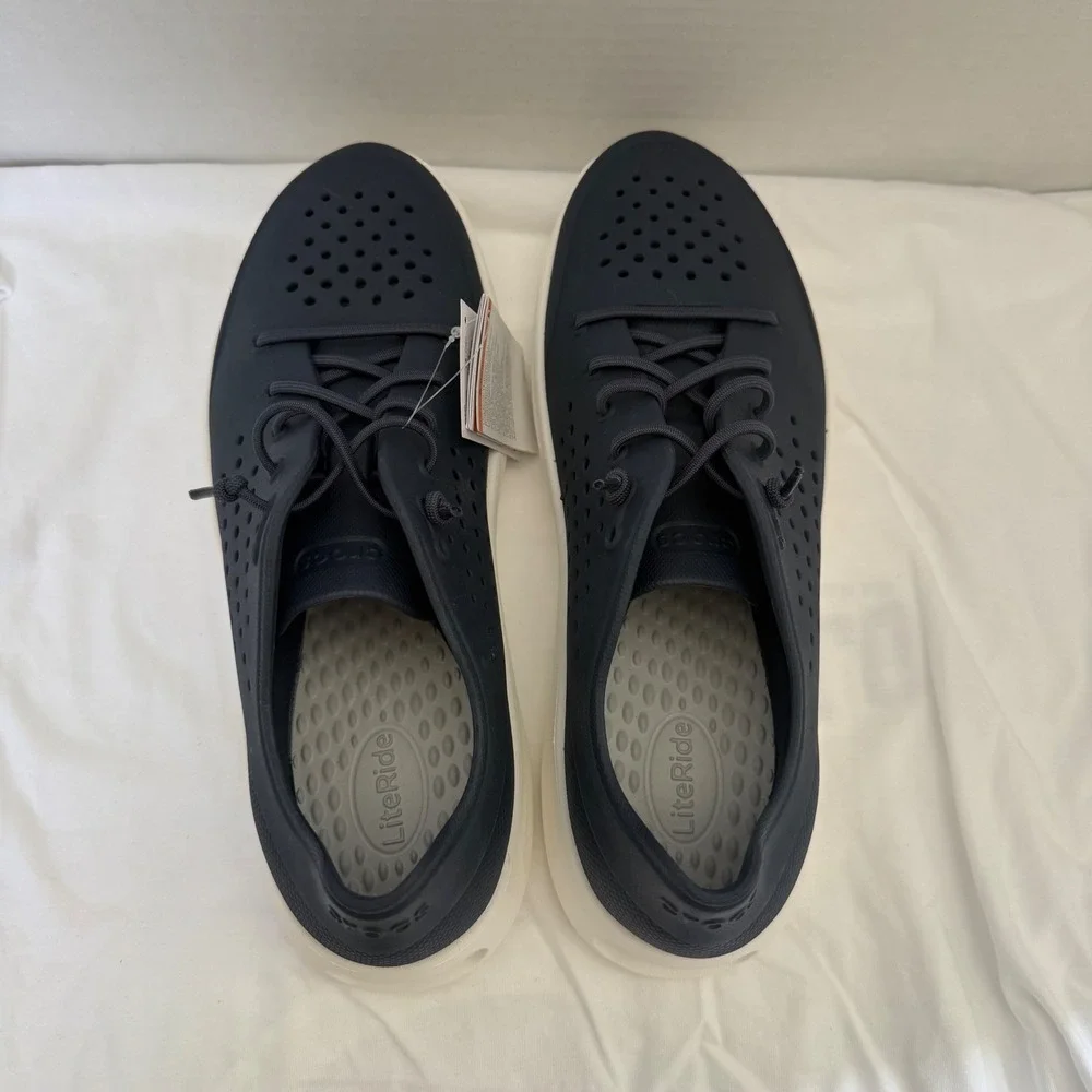 Crocs LiteRide 360 Pacer Sneakers Mens Size 13 Navy Blue Inmotion Pacer M 210831